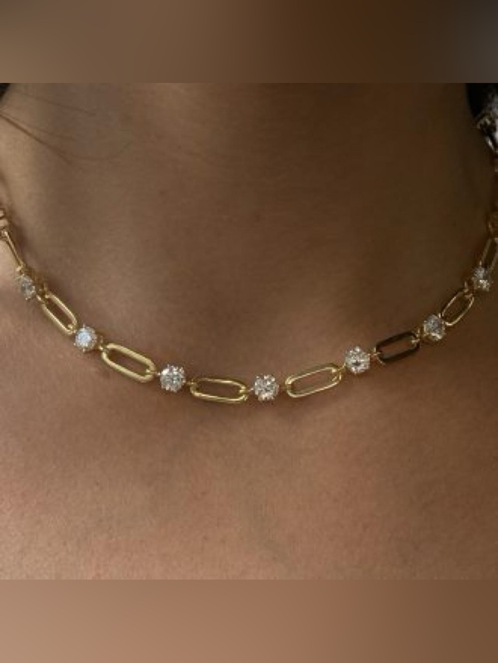 A New Day Paperclip Chain Necklace
